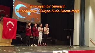 Sönmeyen Bir Güneşsin  Cumhuriyet Bayramı  sahne performansı [upl. by Seugram]