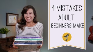 Avoid These 4 Mistakes  Adult Beginners Guide to Learning Violin [upl. by Allets]