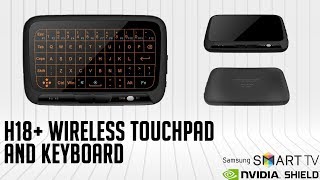 H18 Wireless Touchpad and Keyboard  works on everything [upl. by Charo]