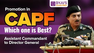 Promotion in CAPF  Ranks in CAPF  All Imp Details  CISF  BSF  ITBP  CRPF  SSB [upl. by Edlin138]