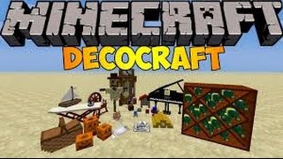 DecoCraft Mod Minecraft 1710 [upl. by Almund]