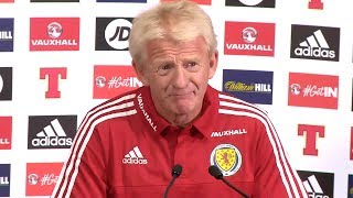 Gordon Strachan PreMatch Press Conference  Scotland v England  World Cup Qualifier [upl. by Ellingston]