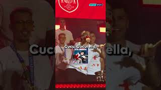 Cucurella Canta su Canción “Cu Cu Cucurella” Junto a la Selección de España [upl. by Anoblav]