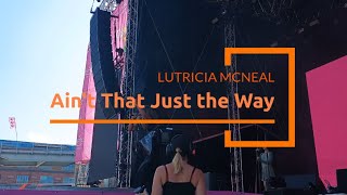 Lutricia McNeal  Aint That Just the Way  LIVE  vi som alskar 90 talet 2024  Malmö  Sweden [upl. by Daiz]