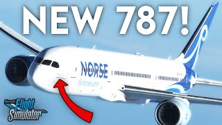 NEW 7879 FULL FLIGHT ► MSFS Transatlantic  Oslo  Miami [upl. by Erdnaed433]