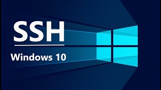 SSH into WIndows 10 Using Open SSH PuTTY or Git Bash [upl. by Alat775]