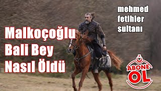 Malkoçoğlu Bali Bey Nasıl Öldü Mehmed Fetihler Sultanı [upl. by Yrahca]