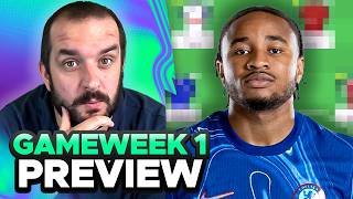 IS NKUNKU OVERHYPED  FPL GAMEWEEK 1 PREVIEW  Fantasy Premier League Tips 202425 [upl. by Alletneuq]