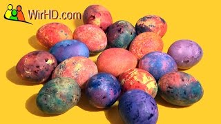 Speckle Egg  Colorful Easter Eggs  Coloring Easter Eggs  DIY Youtube Video [upl. by Rriocard237]