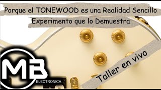 Porque el ToneWood es una Realidad Sencillo Experimento que lo Demuestra [upl. by Rubin133]