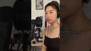 Édith Piaf  Non je ne regrette rien cover  frenchsong frenchmusic edithpiaf [upl. by Welton32]