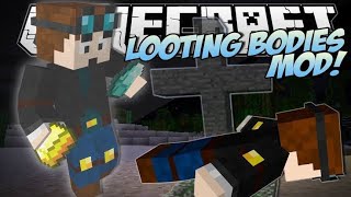 LOOTING BODIES MOD amp ADONS FOR MINECRAFT BEDROCK EDTION 118 AND 119  MEDIA FIRE [upl. by Yazbak195]