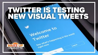 Twitter testing out more visual tweets [upl. by Deegan]