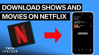 How To Download Shows And Movies On Netflix [upl. by Omoj685]