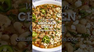 RICH amp COMFORTING White Bean Chicken Chili [upl. by Erdman]