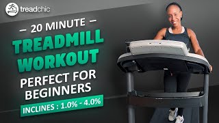 220 Minute Interval Treadmill Workout  Perfect for Beginners [upl. by Wilhelmine]