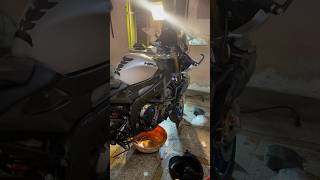 Bmw hp4 Service viralvideo automobile youtubeshorts rider yt ytshorts bmw vlog viralsong [upl. by Filomena]