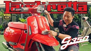 รีวิว Lambretta G350 มอไซค์ประกอบด้วยมือ เทียบ X300 ลองขี่ TopSpeed [upl. by Asert35]