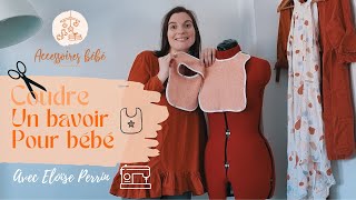 Comment coudre des BAVOIRS Accessoires bébés 👶 [upl. by Asilec701]