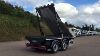 2021 MULDOON HOOKMATE CHAIN SKIP TRAILER BRAND NEW 18 TON GROSS For Sale [upl. by Vinnie]