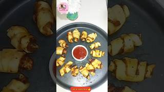 Trending recipes of crunchy potatoes croissantshorts youtubeshorts reels recipe viralshorts [upl. by Corvin]