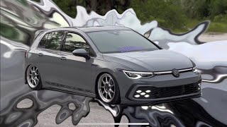 Showcasing my VW Mk8 GTI Stage 2 034 exhaustflamespov driving [upl. by Ahsiekan]