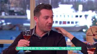 This Morning Prosecco and Ginos best bits  14th Dec 2017 [upl. by Salakcin]