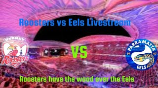 Roosters vs Eels Round 24 Livestream [upl. by Ayot]