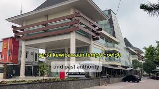 MY LOVELY TOWNHALL keindahan kantor Kabupaten municipal joglo [upl. by Assirek]