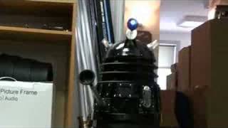 18quot VoiceCommand Dalek from ThinkGeek [upl. by Ttelracs668]