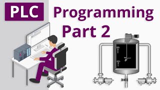 PLC Programming Tutorial for Beginners Part 2 [upl. by Ayra]