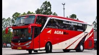 Interior Bus Super Eksekutif Agra Mas Jakarta  Solo  Yogya [upl. by Ongineb219]