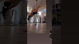 Cross Knee release pole dancing [upl. by Emiatej238]