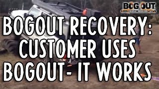 Customer Recovery Using Bog Out Vehicle Recovery Kit [upl. by Larimor]