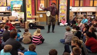 David Hurt presents Grandpa Jones at Southside Elementary School [upl. by Jasik662]