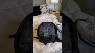 Airlines hate this backpack 😜airport carryon backpack travel bag vacation reels viral [upl. by Ahsenahs]