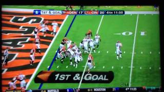 Peyton Manning Audible VS Bengals [upl. by Delogu]