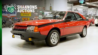 1985 Renault Fuego 20 GTX Coupe  2021 Shannons ‘40th Anniversary’ Timed Online Auction [upl. by Elrae]