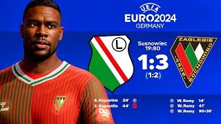 EURO 2024 ALE ZAMIAST REPREZENTACJI GRAJĄ TAM TYLKO POLSKIE KLUBY  FC24 [upl. by Llewen]