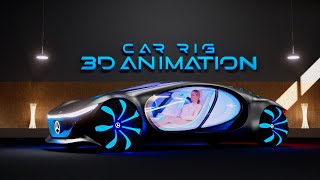 Mercedes Benz Vision Avtr 3D Animation  3D Ads for Social Media Marketing [upl. by Rotsen290]