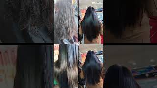 Keratin treatment after before result ⭐⭐⭐ [upl. by Vedis]