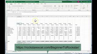 Create an Expense Tracker in Excel in 14 Minutes [upl. by Nahrut232]