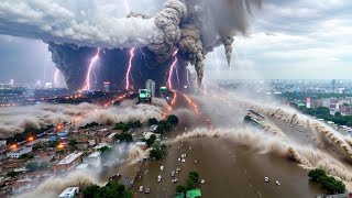 Top 35 minutes of natural disasters caught on camera Most earthquake in history Canada [upl. by Leisam406]