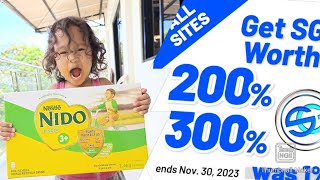 200 300 up to 500 Cash Back Crypto SG Pag dito ka mag online shopping [upl. by Sheffy954]