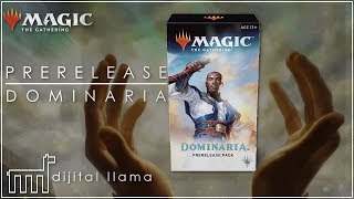 PRERELEASE PACK OPENING  Dominaria  Deck Building and Event Guide  MtG [upl. by Bendick]