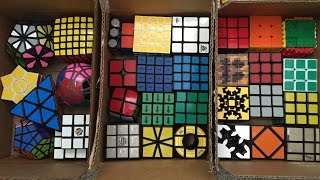 My Cube Collection February 2015 Check Description [upl. by Anyahc]