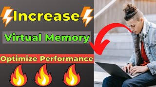 How to Increase CacheVirtual Memory in Windows 10 How Much Virtual Memory Should I Set Windows 10 [upl. by Annawik]