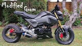 Modified Honda Grom [upl. by Yennor]