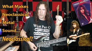 What Makes Neoclassical Metal Sound Neoclassical A Quick Harmonic Analysis [upl. by Htinnek]