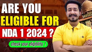 Are You Eligible for NDA 1 2024  Check your Eligibility [upl. by Wyatt54]